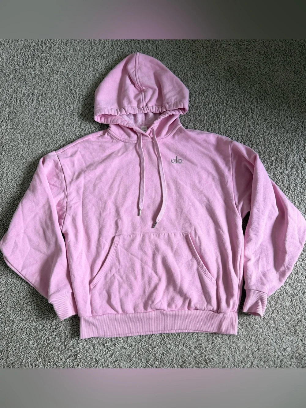 Alo Yoga Pink Accolade Pullover Hoodie